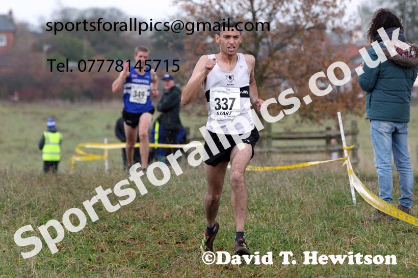 Senior men, 2021 North Eastern Cross Country Championships, Sedgefield. Photo: David T. Hewitson/Sports for All Pics